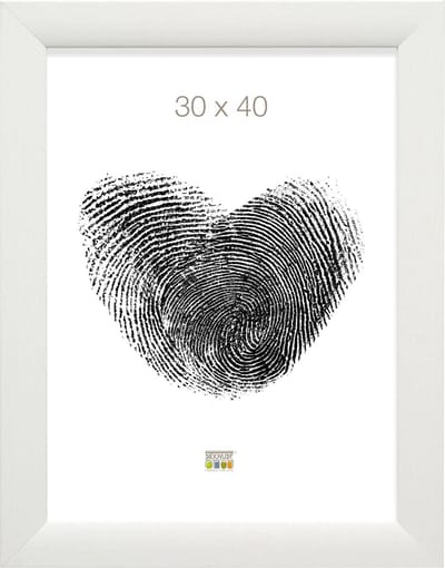 Deknudt Frames fotolijst S53GF1 - witte schilderlook - hout - 30x40 cm