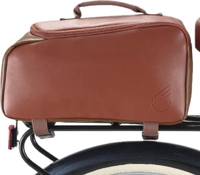 Fietstas Bagagedrager - Fiets Opbergtas - Fietsen Boodschappen Doen - Waterdicht Polyester PVC - 11 Liter - Bruin