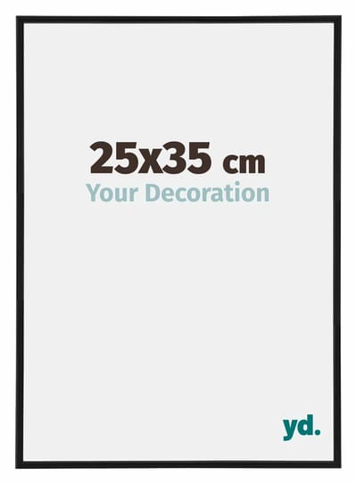 Your Decoration - Puzzellijst 25x35 cm - Zwart Mat - Puzzellijst 500-1000 stukjes - Kunststof Fotolijst - Annecy