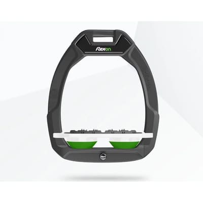 Platte Ultra Grip Veiligheidsstijgbeugels Anthraciet/Wit/Groen Flex-On Safe-On