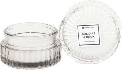 HV geurkaars in glas solid as a rock
