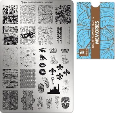 Moyra Stamping Plate 16 Memories
