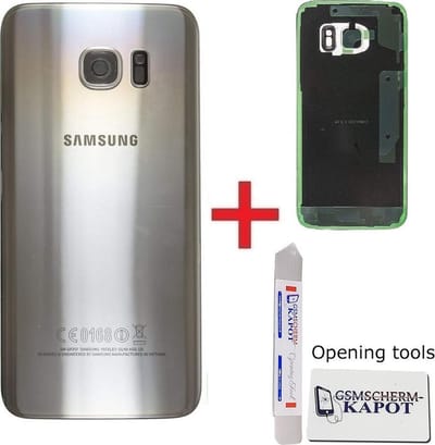 Achterkant Cover Samsung Galaxy S7 – Premium – Zilver