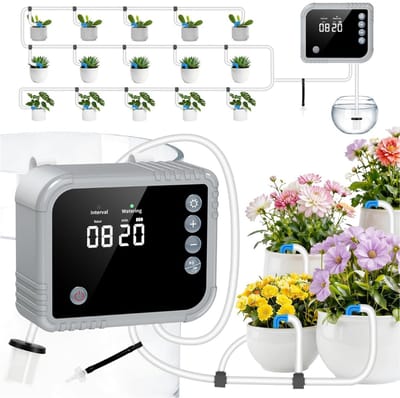 White-Label® Waterdruppelaar voor Planten - Druppelsysteem Kamerplanten - Watergeefsysteem - Beregening