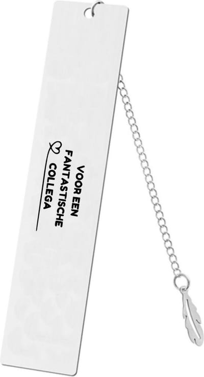 Akyol - voor een fantastische collega boekenlegger - inclusief kaart - Collega - medewerkers - collega cadeau - leuk kado voor je collega om te geven
