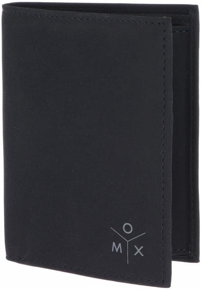 oxmox portemonnee New Cryptan RFID Protect Kombibörse Ox 2.0 Print Grey Black zwart