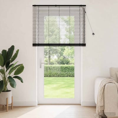 vidaXL - Venetiaanse - jaloezie - Zwart - 125 - x - 250 - cm - 35 - mm
