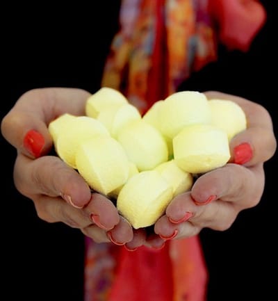 Mini Bruisballen Pina Colada - Chill Pills - 15 stuks - 2.5cm p/s - Kleine Bad Bommen