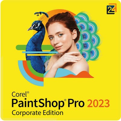 Corel PaintShop Pro 2023 Corporate Edition 1 Gebruiker(s) Nieuwe Aankoop