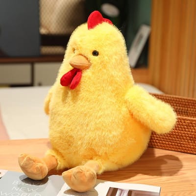 Kip Knuffel Dier Pop Realistisch Uitziend Verjaardagscadeau Kamerdecoratie Plus Kussen Pasen Kinderen Cadeau Kamerdecoratie 30cm