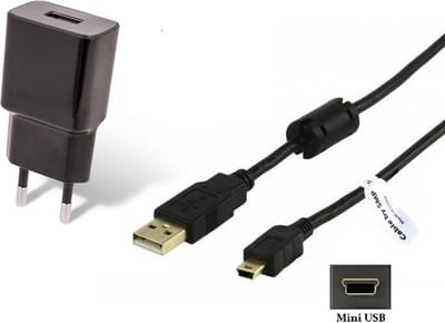 OneOne 2A lader + 1,8m sterke Mini USB kabel. Oplader adapter past op Texas Instruments grafische rekenmachine TI-83, TI-83 Plus, TI-84 +, TI-84 + C, TI-84 + CE, TI-84 + SE, TI-84x, TI-86, TI-89, TI-89 Titanium, TI-Nspire / CAS / CX