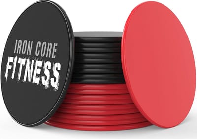2x Dubbelzijdige Trainingsschijven voor Buikspieren en Full Body Workout - Geschikt voor Elk Oppervlak