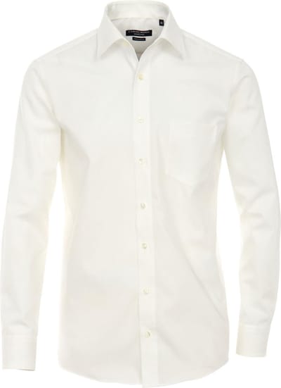 CASA MODA comfort fit overhemd - beige - Strijkvrij - Boordmaat: 53 (EU maat: 6XL)