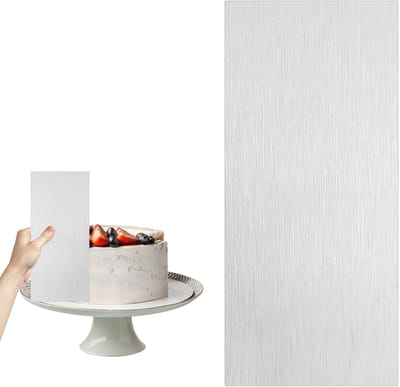 Dailygoods- Taartschraper Roestvrij Staal - Taartspatel - Keukenschraper - Botercrème Accessoire - Duurzaam Gereedschap - Perfect Design