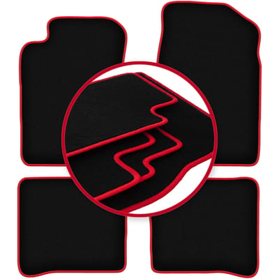 CARLUX-RED automatten voor: Toyota Carina E stationwagen, sedan (1992-1998)