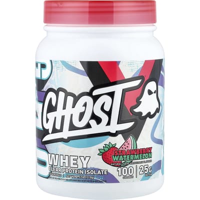 Ghost Whey Eiwitisolaat, Aardbei Watermeloen, 710g (0,71 kg)