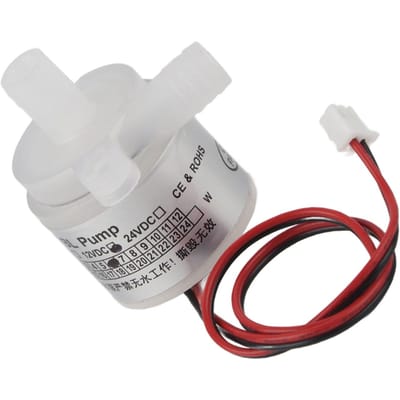 1 stuks Witte Mini Voedselkwaliteit Borstelloze Waterpomp 12V DC 6W voor Medische Instrumenten