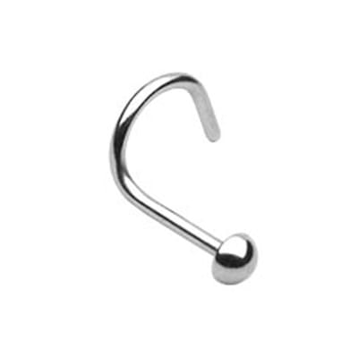 Neuspiercing U-bocht flat ball - 0.8x6x2 - LMPiercings