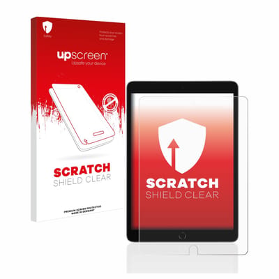 upscreen - Screenprotector voor Apple iPad 10.2" WiFi 2021 / WiFi Cellular 2021 - Folie Beschermfolie transparant