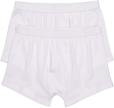Men Plus - Heren - Heupbroek FLEXLASTIC® buikfit set van 2 onderbroek - Sneeuwwit - Maat 3XL