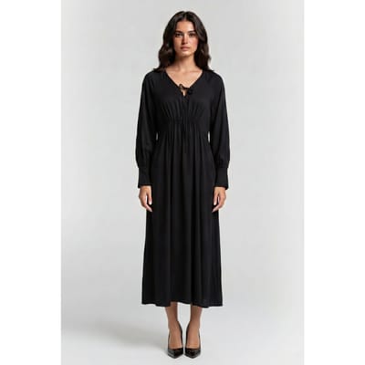 & Other Stories Gwendolyn Dress Black Größe: XS | Midikleider Outlet | Damen | Schwarz