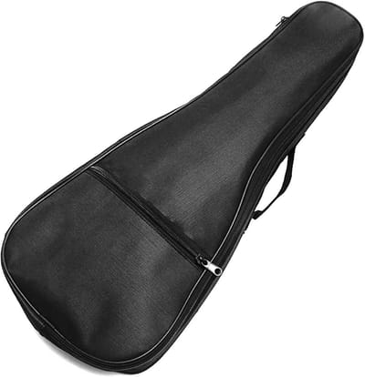 23 Inch Ukulele Gig Bag met Rugbanden voor Reizen, Optredens en Concerten - Zwart, Bescherming en Opbergruimte