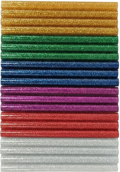 Colorations - Glitter Lijmpatronen - 20st.