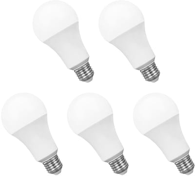 Spectrum LED Lamp E27 18W - 230V - 1800 Lumen - 4000K Neutraal Wit - Natuurlijk Licht - Energiezuinig - 5 stuks
