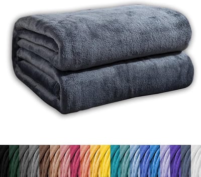 Luxe Zachte Fleece Deken 150x200 cm - Warme Plaid voor Bank en Bed