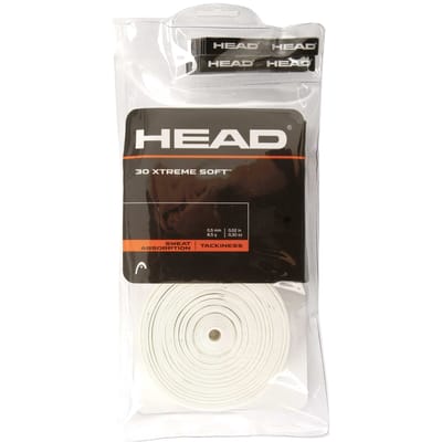 HEAD Overgrip Xtreme Soft Wit 30 stuks