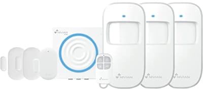 Draadloos Alarmsysteem voor Huis en Bedrijf - WLAN-Alarmset met Afstandsbediening en SOS-Functie