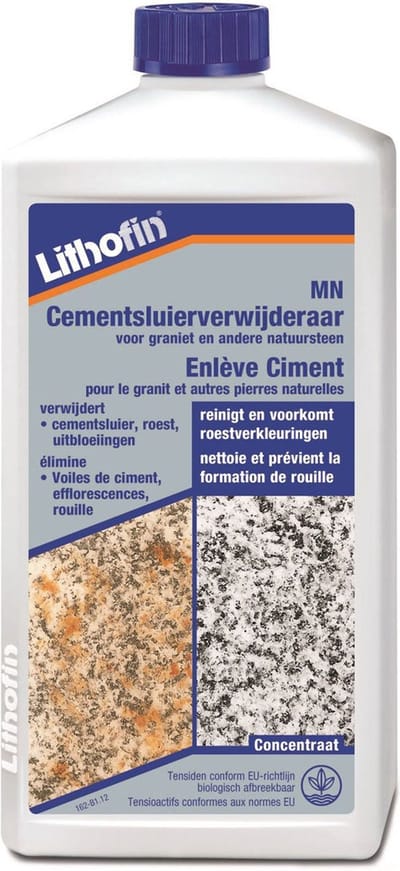 MN Cementsluierverwijderaar - Natuursteen cementsluierverwijderaar - Lithofin - 1 L