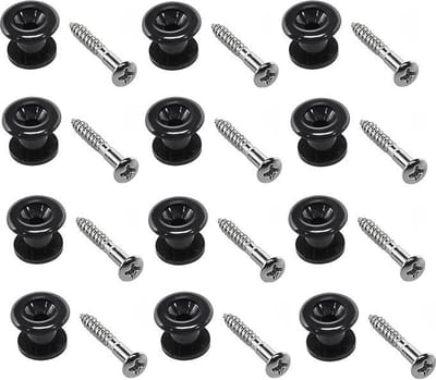 Boston Eindknop - zwart - 12-pack