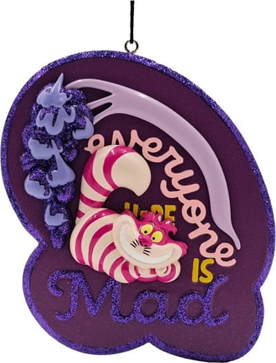 Ornament disney Alice kunststof h10 cm