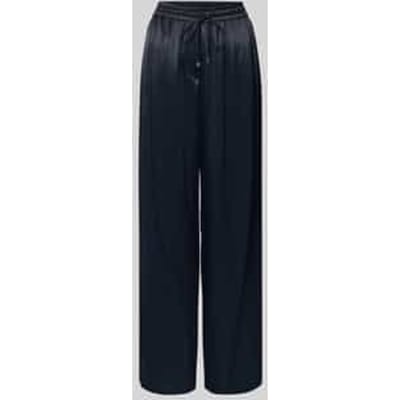 Wide leg broek van pure viscose model 'TAVATI'