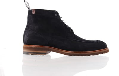 FLORIS VAN BOMMEL heren veterschoen SFM-50118-41-01 - blauw - maat 43