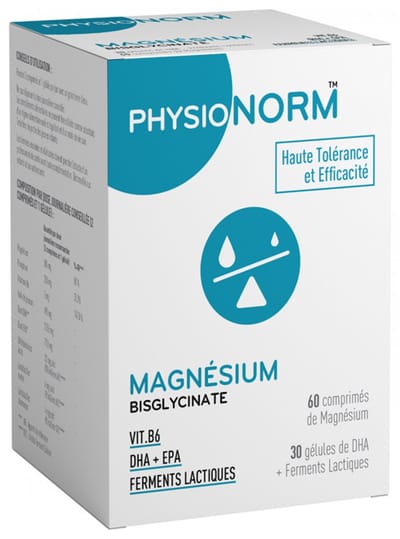 Laboratoire Immubio Physionorm Magnesium 60 Tabletten + 30 Capsules