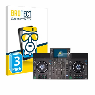 Screenprotector 3 Stuks voor Denon DJ SC LIVE 4 Beschermglas transparant