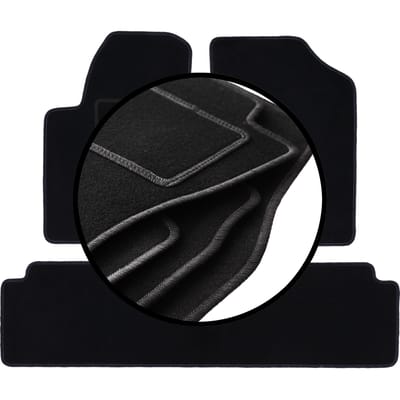 Complete set veloursmatten voor: Citroen Xsara Picasso minivan (1997-2010)