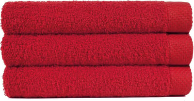 Saunalaken 100x150 cm Uni Pure Royal Rood - 1 stuks