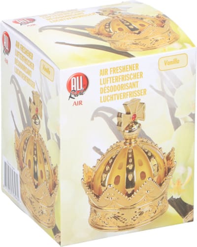 All Ride Luchtverfrisser kroon Vanille 50ml