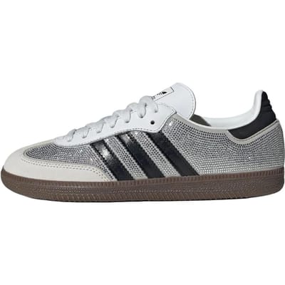 adidas Samba OG Crystal White Strass Dames Sneakers Zilver-Metallic IH9055 42⅔ gray