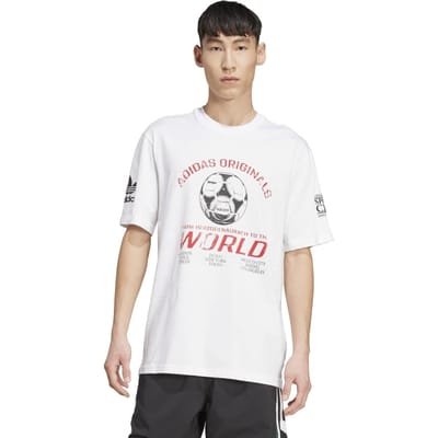 Adidas Originals Unisex 90s Football Graphic T-shirt Taglia: XS | Maglie Sportivi Outlet | Unisex