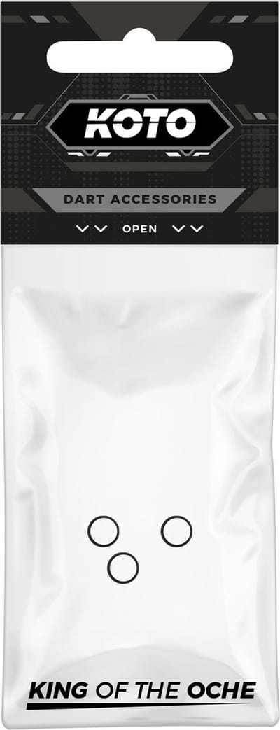KOTO Aluminium Flight Lock Rings Black