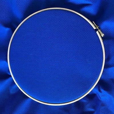 50 x 54 cm Aida 14 Royal Blue | 5,4 kruisjes per cm | Hoge kwaliteit donkerblauwe borduurstof