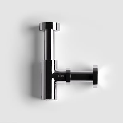 Clou Mini Suk designsifon, chroom, speciaal voor fonteintjes
