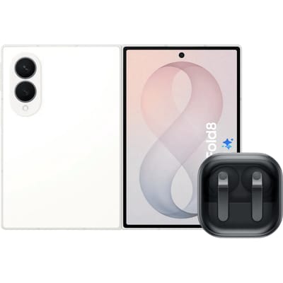 Samsung Galaxy Z Fold 8 512GB Wit 5G + Samsung Galaxy Buds4 Pro Zwart
