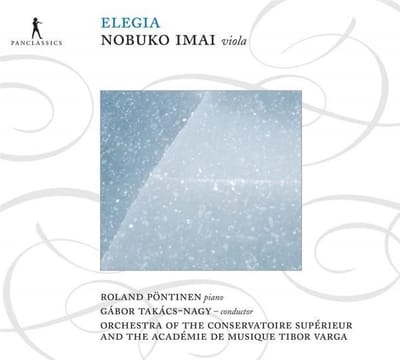 Nobuko Imai, Roland Pöntinen, Gábor Takács-Nagy, Orchestra Of The Conservatoire Supérieur And The Académie De Musique Tibor Varga - Elegia - Werke Für Viola (CD)