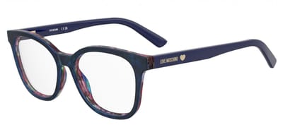 Moschino Love MOL655 Blue 53/16/140 WOMAN Brilmonturen