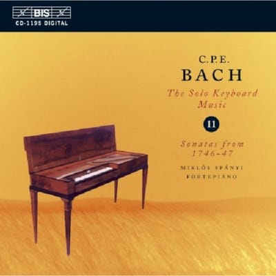 Miklós Spányi - C.P.E. Bach: Solo Keyboard Music Vol 11 (CD)